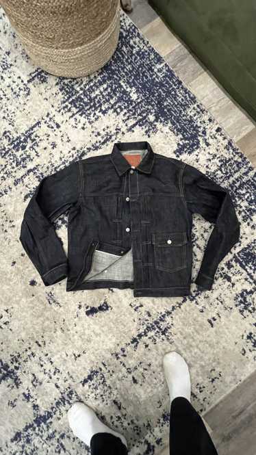 RRL Ralph Lauren RRL Raw Selvedge Denim Trucker Ja