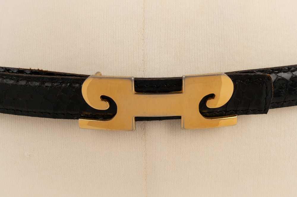 Ceinture en serpent Pierre Cardin - image 4