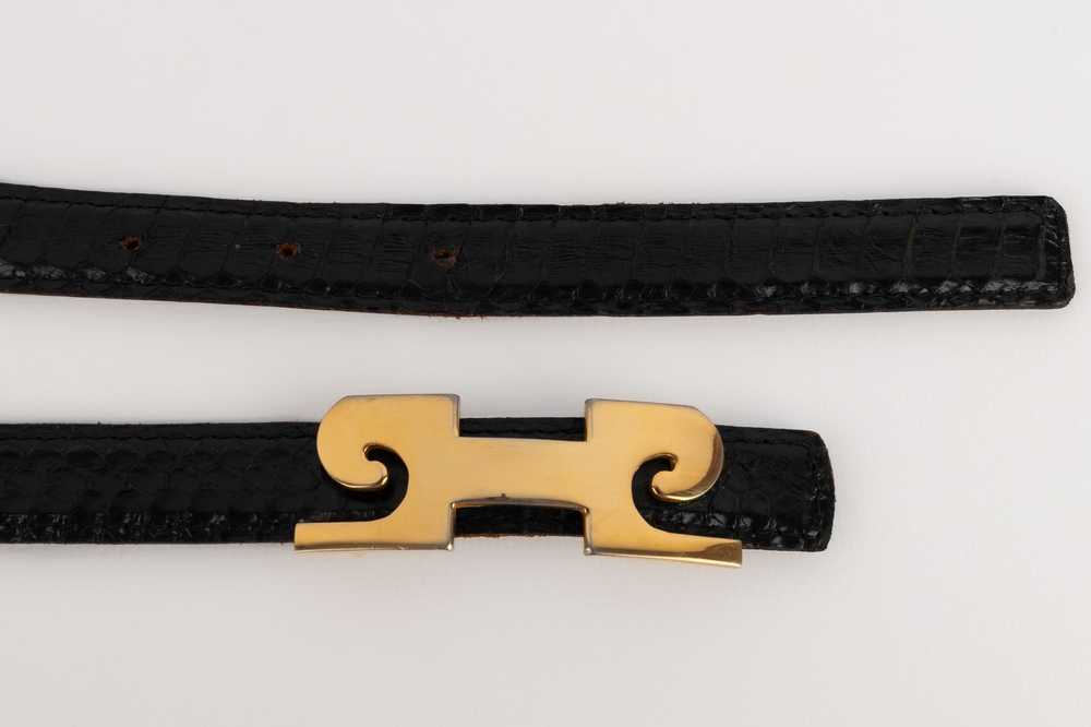 Ceinture en serpent Pierre Cardin - image 5