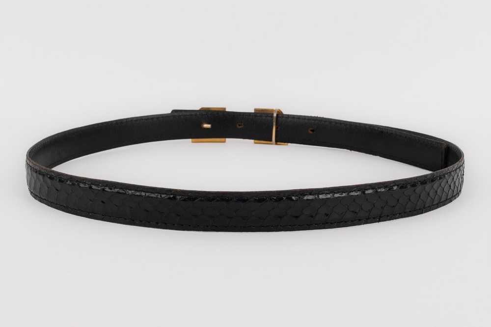 Ceinture en serpent Pierre Cardin - image 6