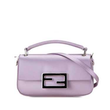 Fendi Baguette silk crossbody bag - image 1