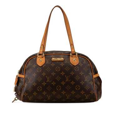 Louis Vuitton Montorgueil leather handbag