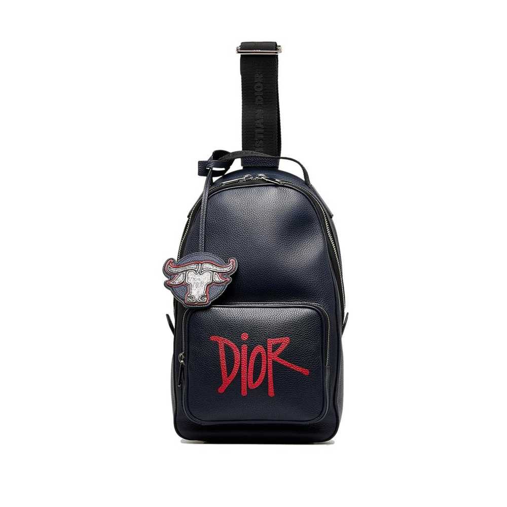 Dior Leather backpack - image 1