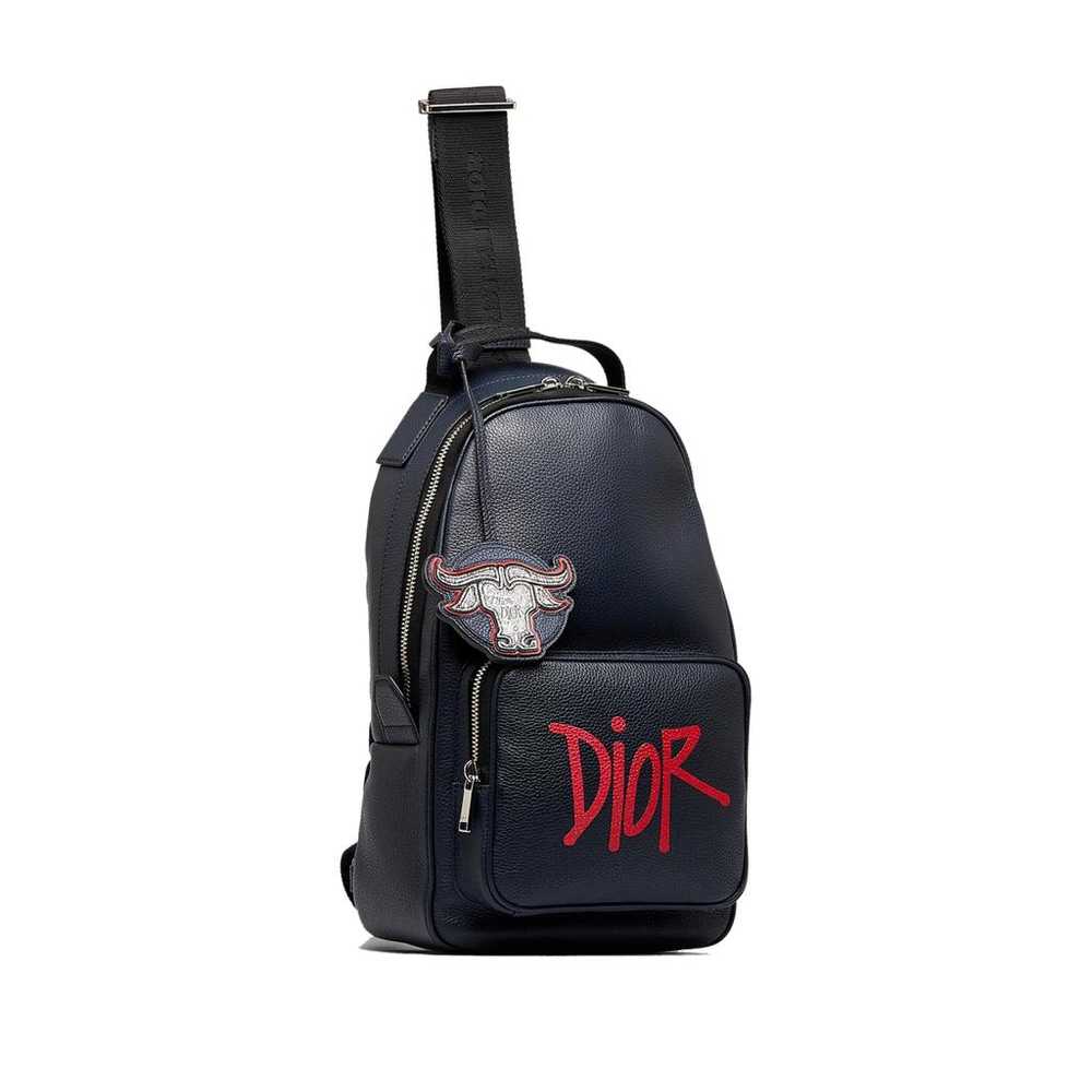 Dior Leather backpack - image 2