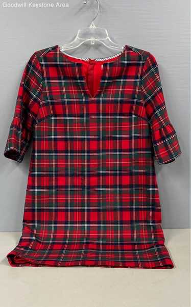 Women's Vineyard Vines Tartan Plaid Dress - Size 2