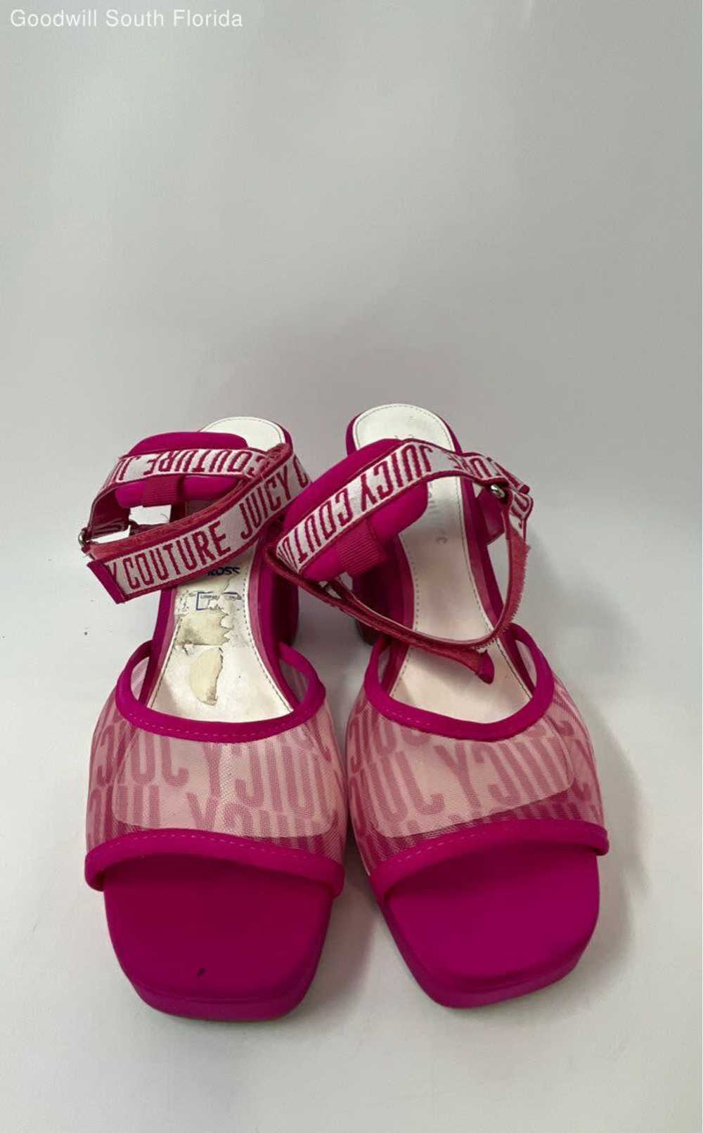 Juicy Couture Womens Gramercy Hot Pink Block Heel… - image 3