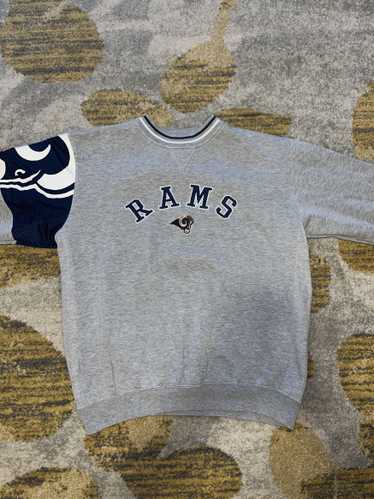 NFL Vintage NFL St. Louis Rams Gray Crewneck - Si… - image 1