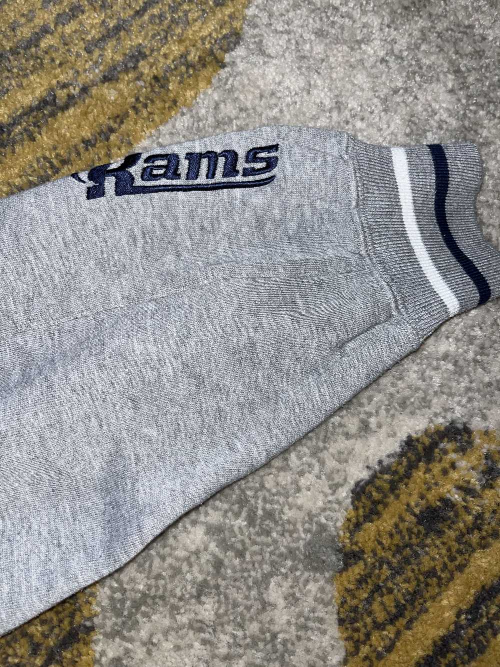 NFL Vintage NFL St. Louis Rams Gray Crewneck - Si… - image 4