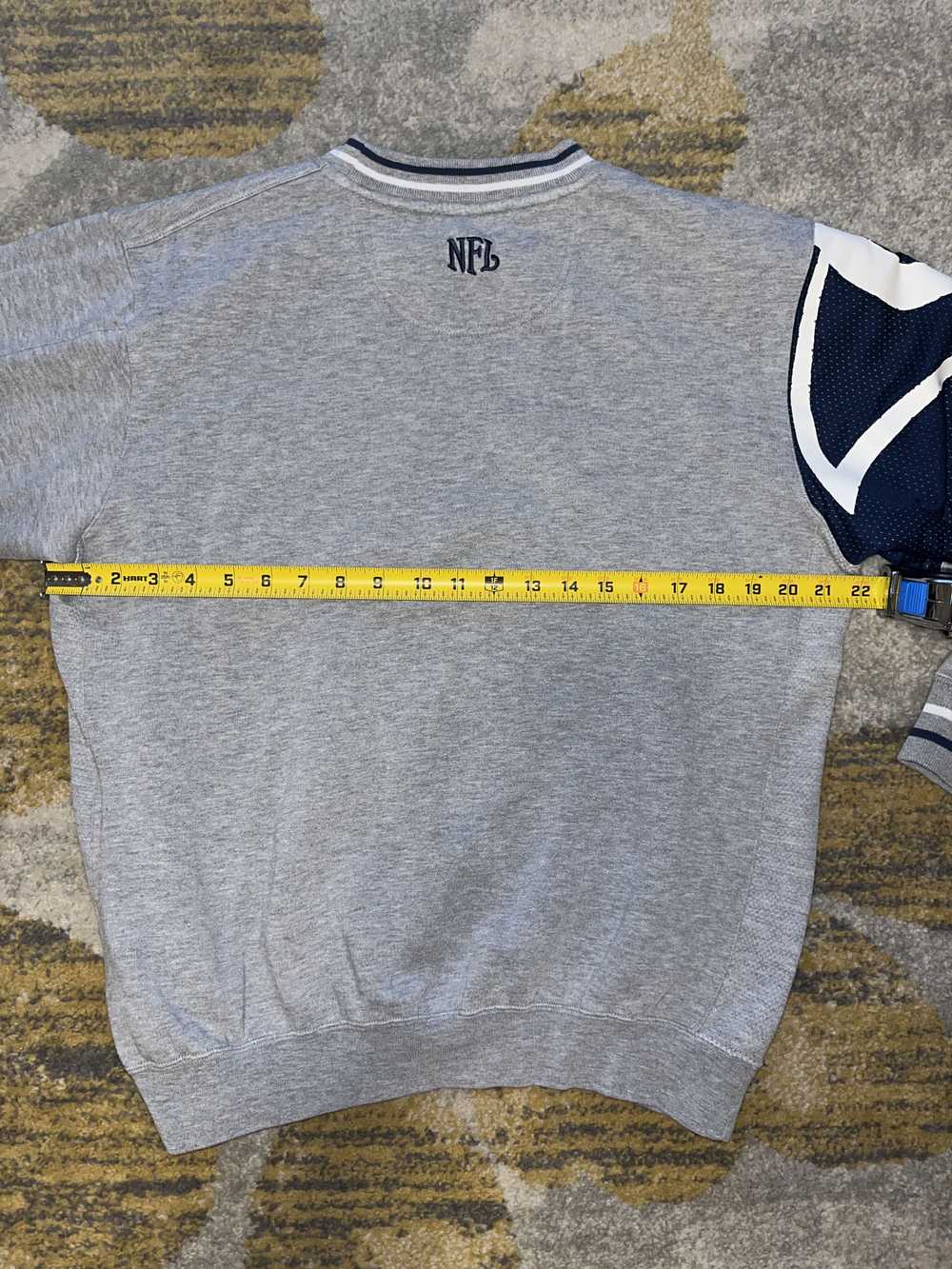 NFL Vintage NFL St. Louis Rams Gray Crewneck - Si… - image 9