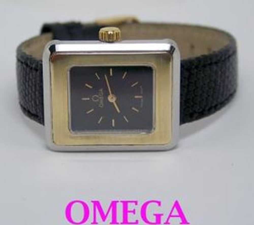 Ladies S/Steel & 14k OMEGA De VILLE Winding Watch… - image 1