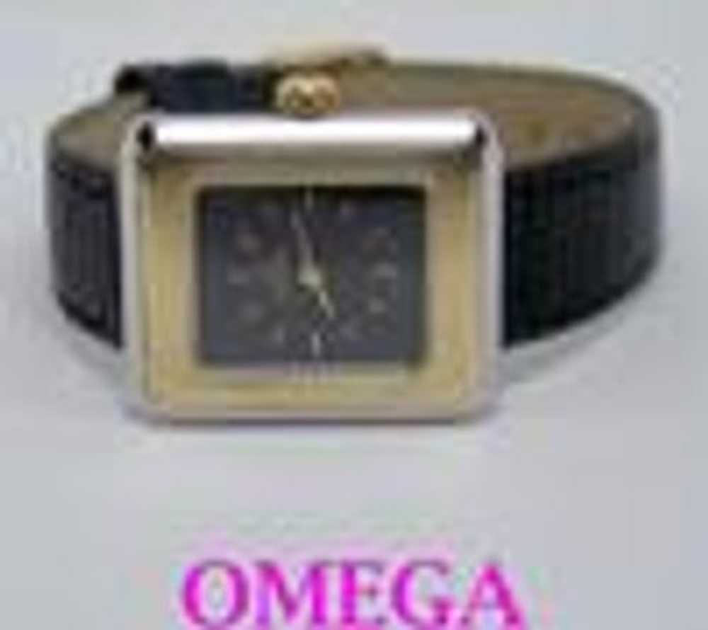 Ladies S/Steel & 14k OMEGA De VILLE Winding Watch… - image 2