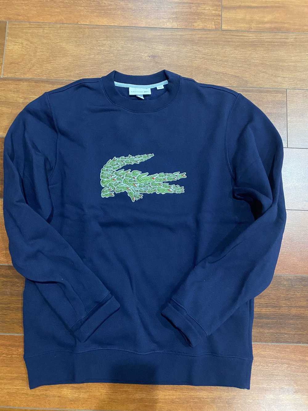 Lacoste Lacoste Multiple Mini Crocodile Logo Crew… - image 1