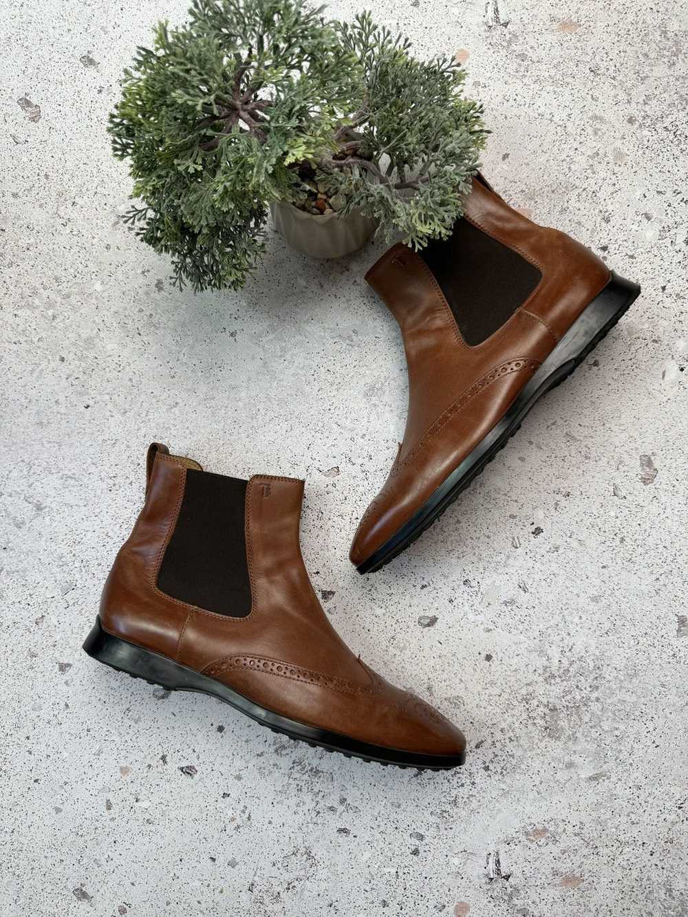 Italian Designers × Luxury × Tod's Tod's Brogue C… - image 1