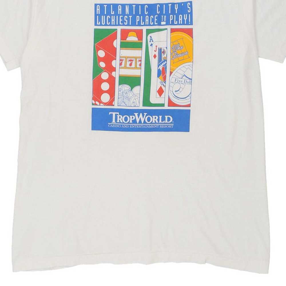 Single Stitch Atlantic City Unbranded Graphic T-S… - image 6