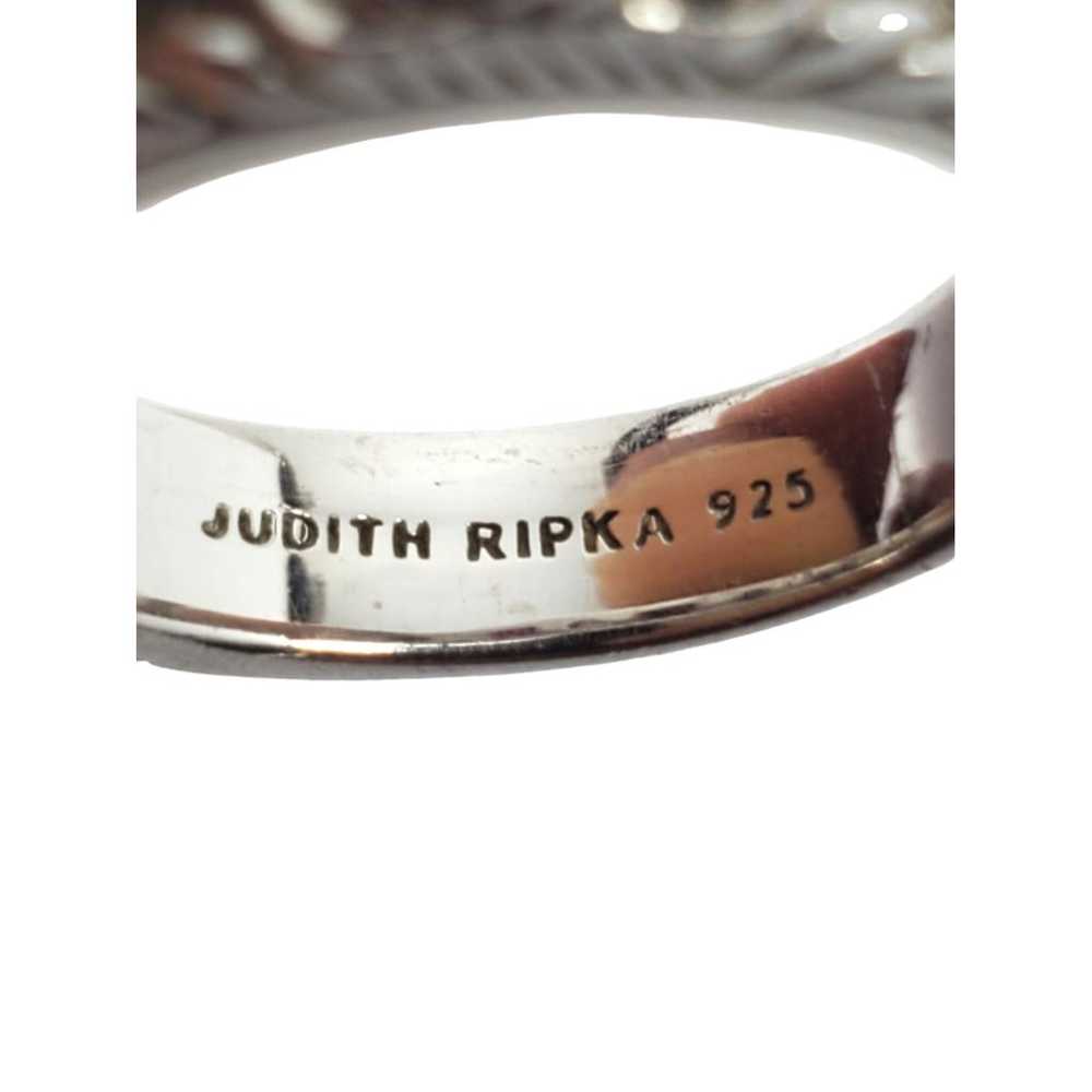 Judith Ripka Silver ring - image 4