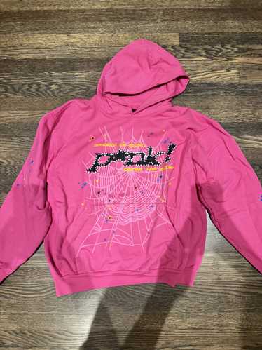 Other Sp5der/Spider Worldwide Pink V1 Hoodie Size… - image 1