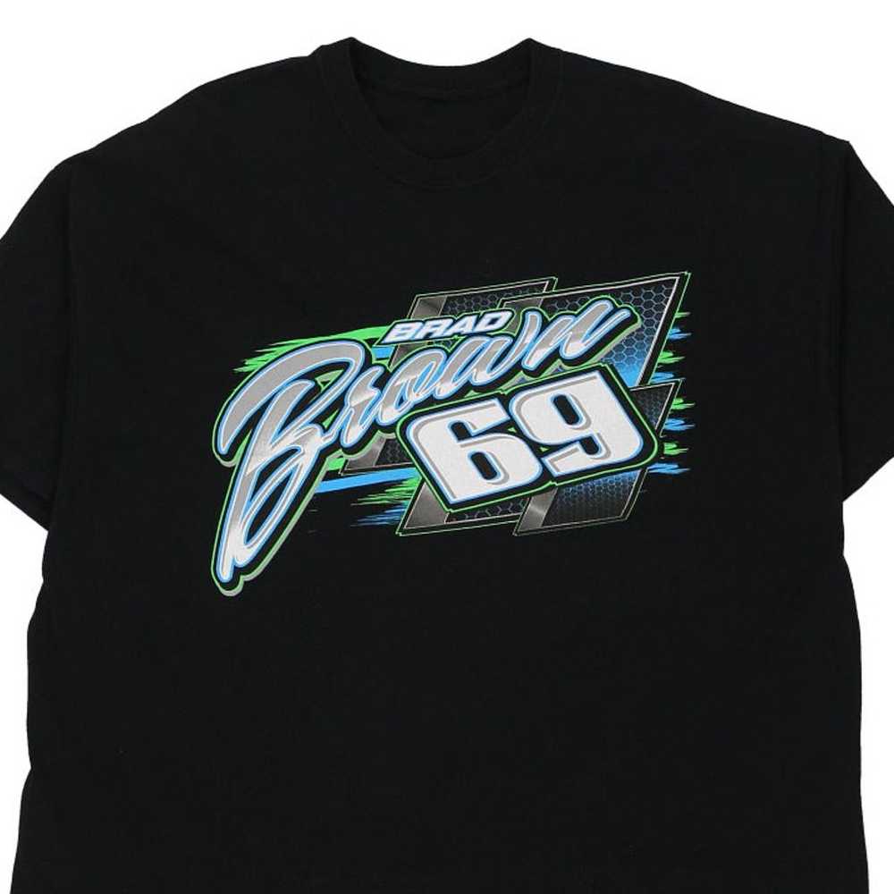 Brad Brown Unbranded Nascar T-Shirt - 2XL Black C… - image 3