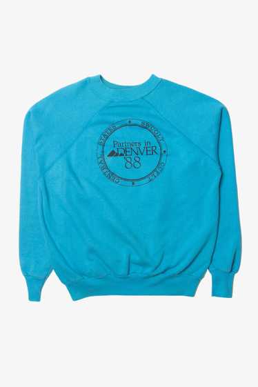 Vintage Pannill "Partners In Denver" Sweatshirt (… - image 1