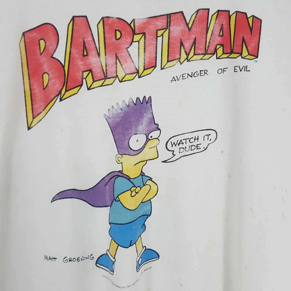 Batman × Vintage Vintage 90's Bartman American Su… - image 2