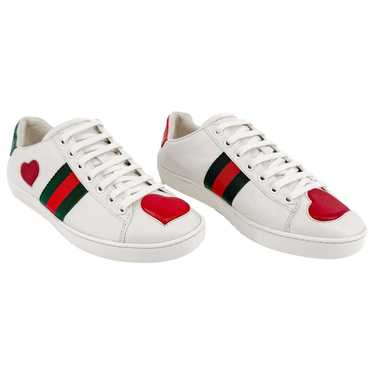 Gucci Ace leather trainers