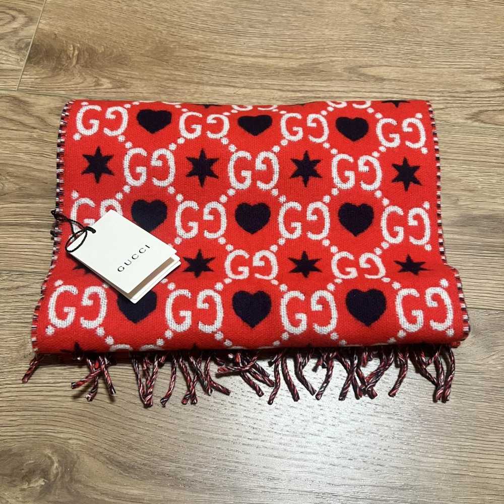 Gucci Wool scarf - image 3