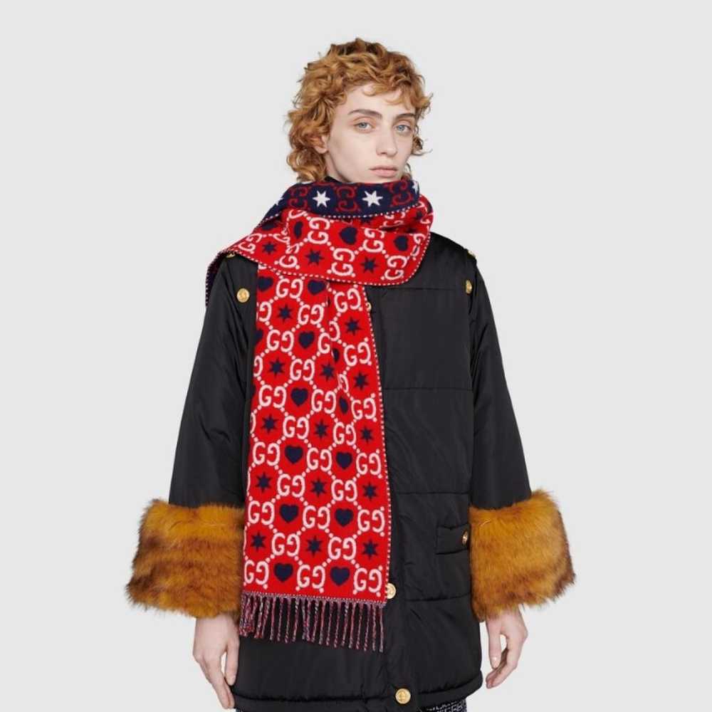 Gucci Wool scarf - image 5