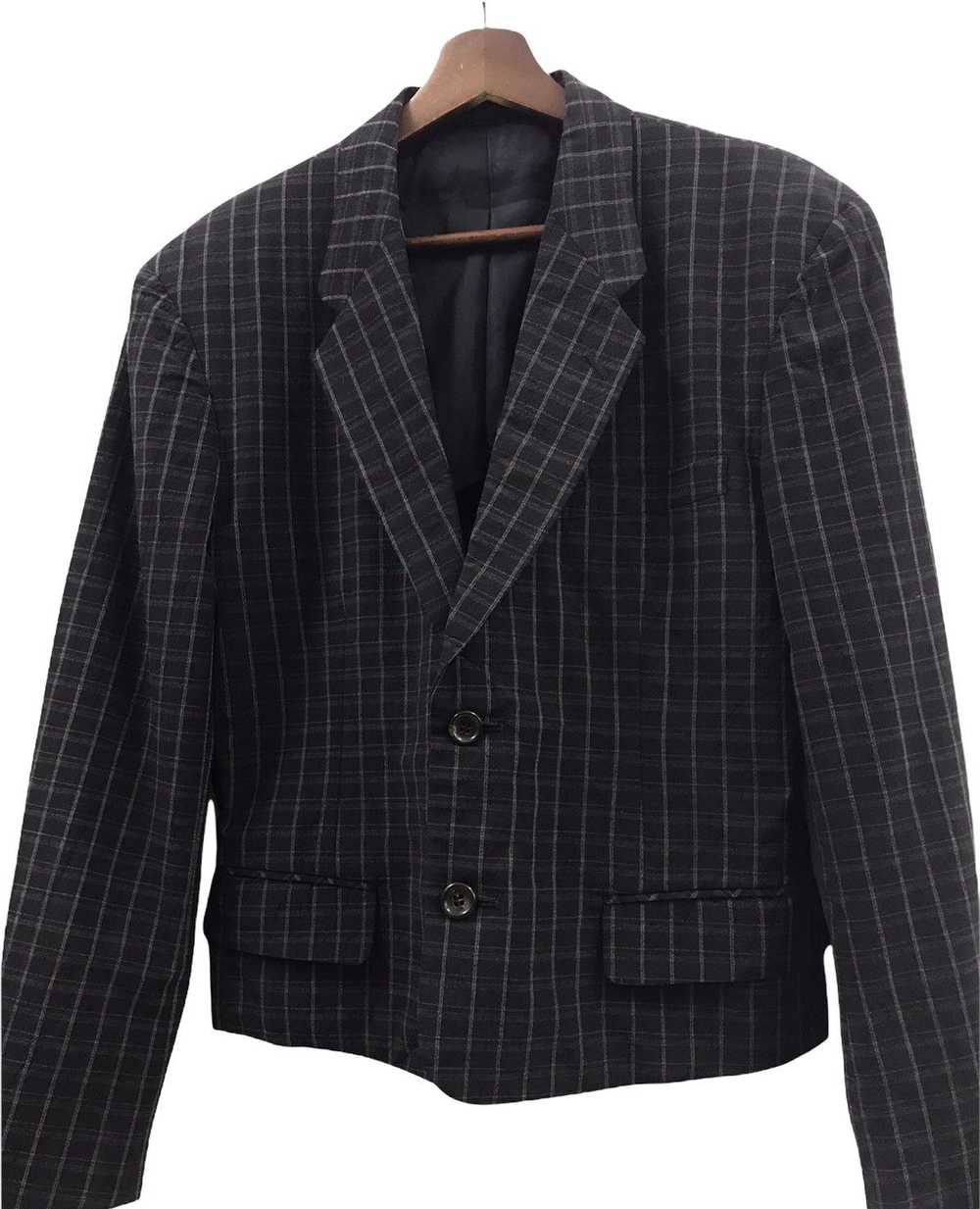 Comme Des Garcons Homme Plus CDGH+ Tartan Jacket - image 4