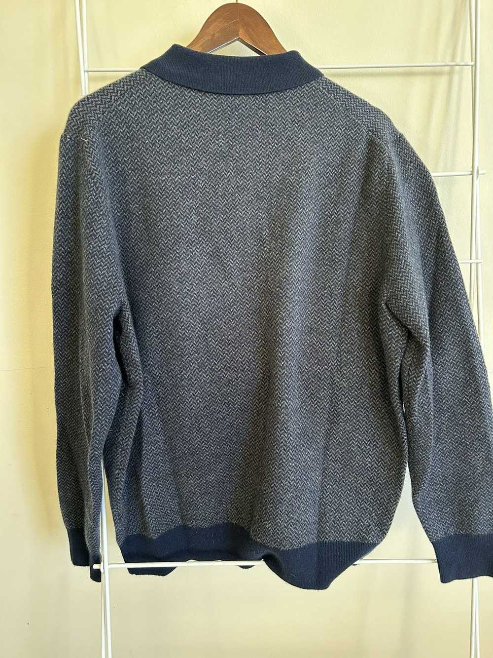 J.Crew J Crew cashmere sweater polo in navy - image 2