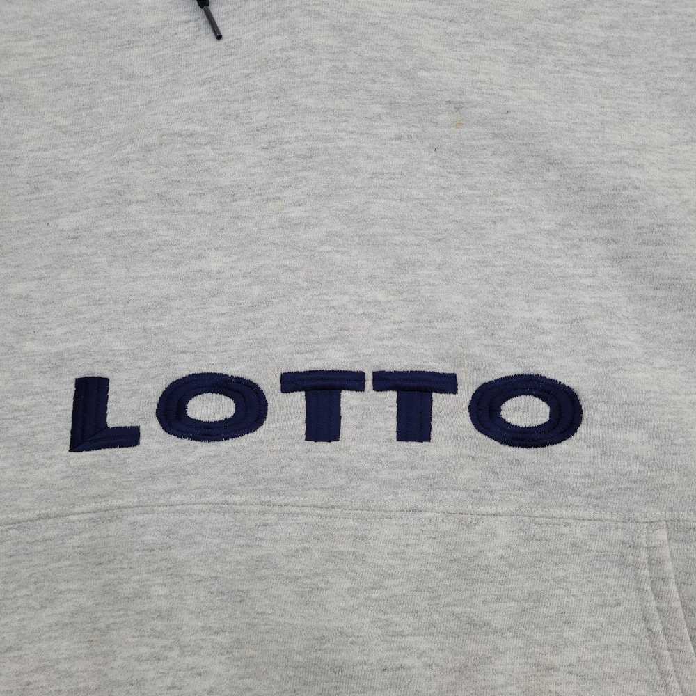 Vintage Vintage 70s Lotto Italia Hoodie Large 23x… - image 11