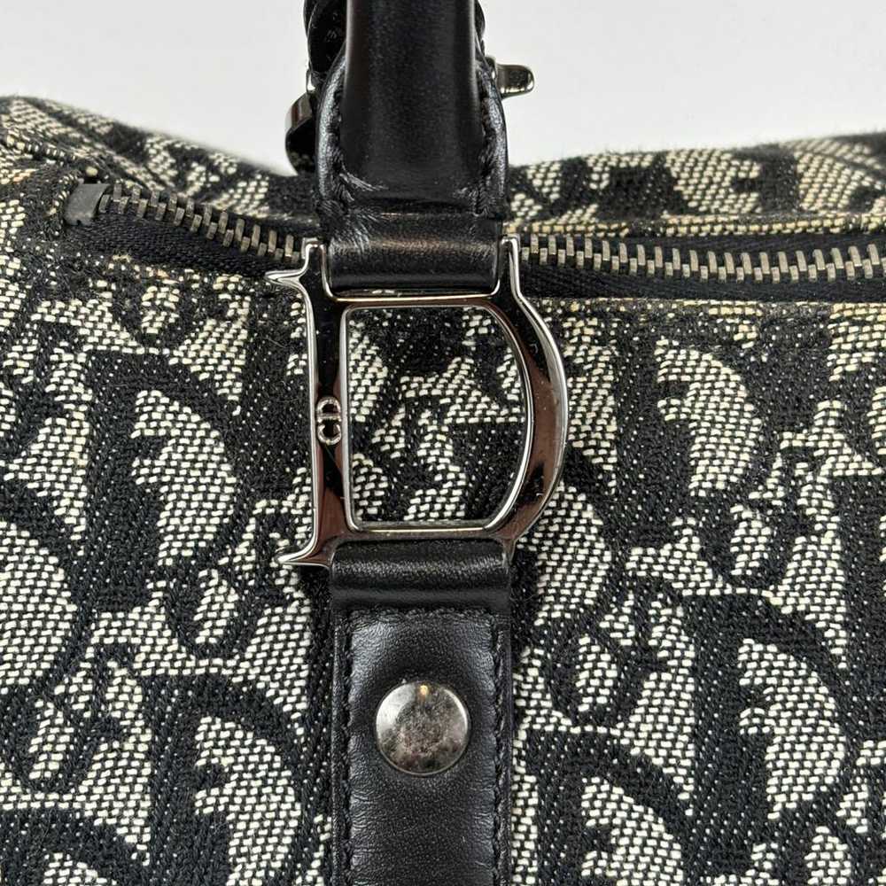 Dior Trotter cloth handbag - image 8