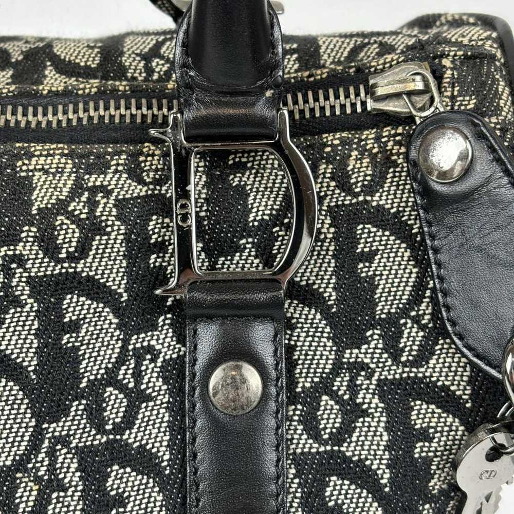 Dior Trotter cloth handbag - image 9