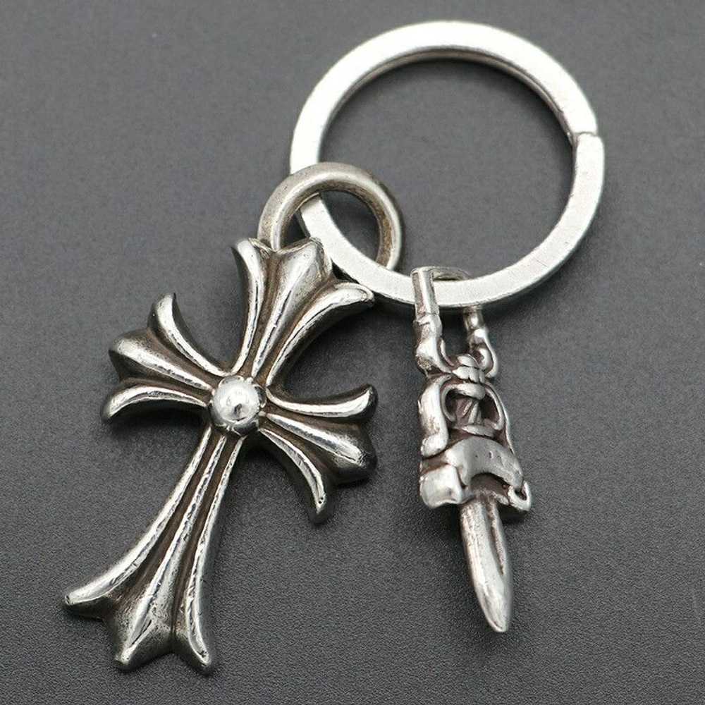 Chrome Hearts Chrome Hearts Small CH Cross + Dagg… - image 1