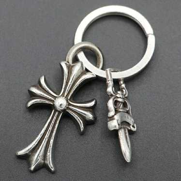 Chrome Hearts Chrome Hearts Small CH Cross + Dagg… - image 1