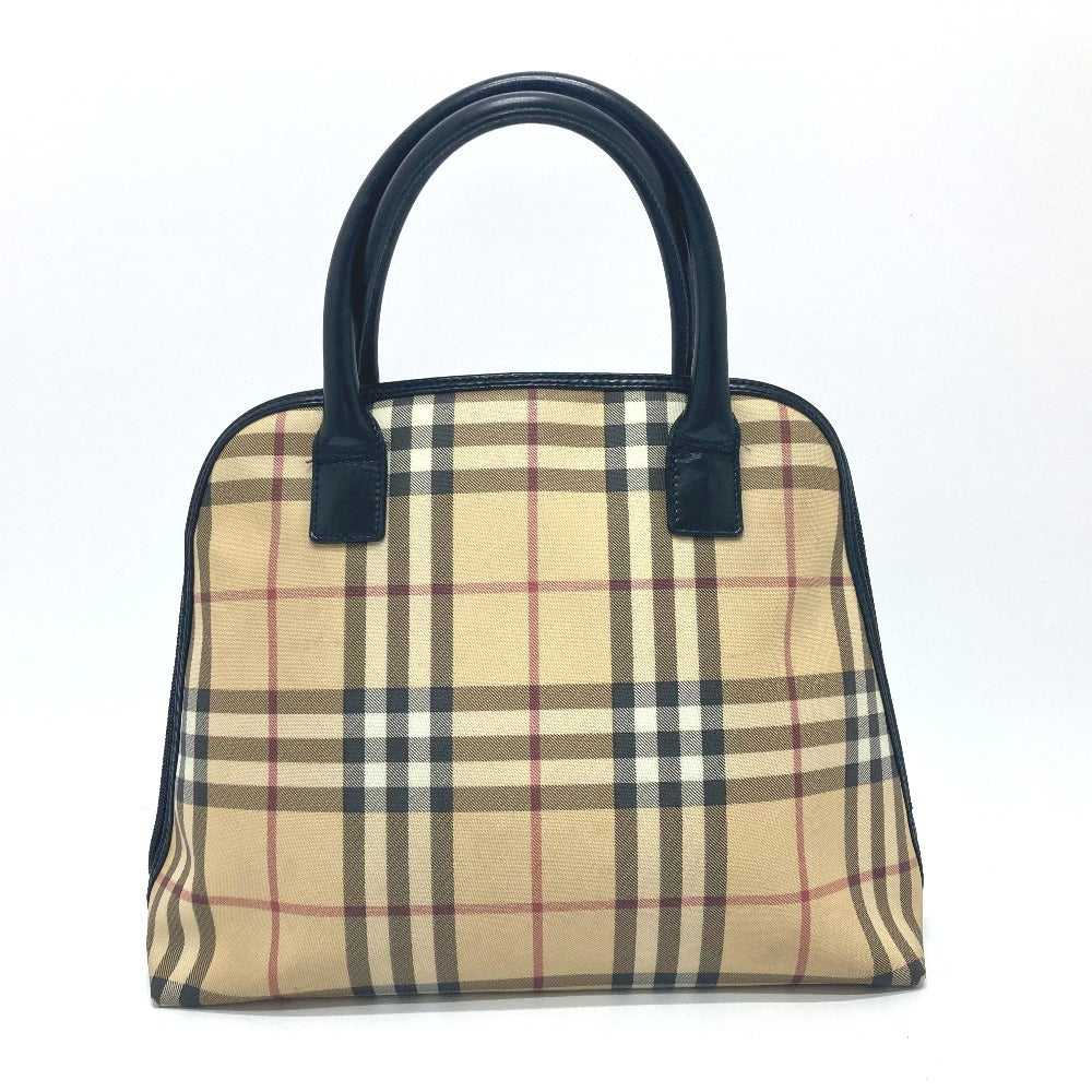 BURBERRY Handbag PVC / Leather beige Check Pattern - image 2