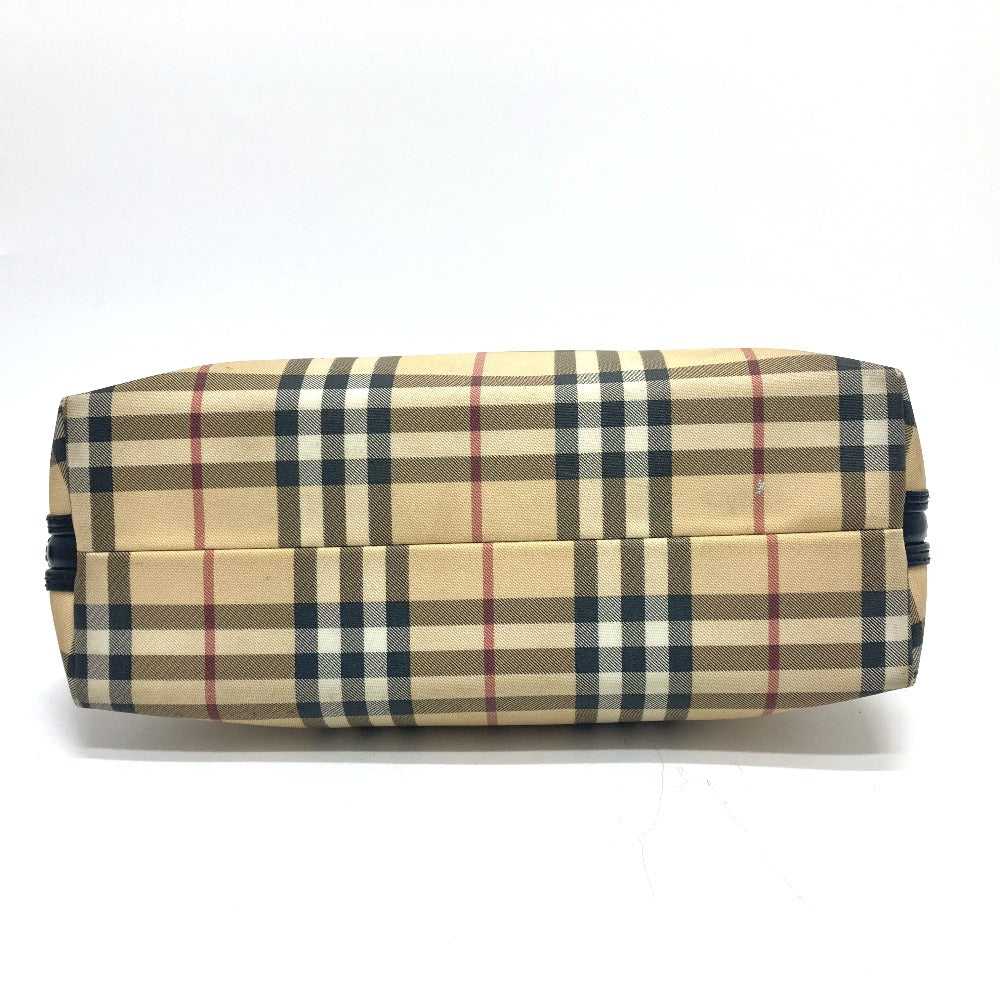 BURBERRY Handbag PVC / Leather beige Check Pattern - image 3