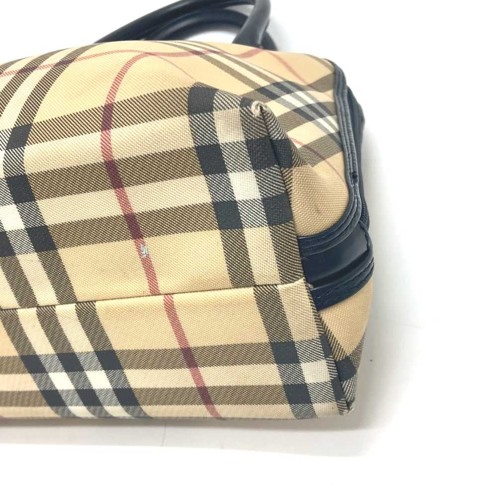 BURBERRY Handbag PVC / Leather beige Check Pattern - image 5