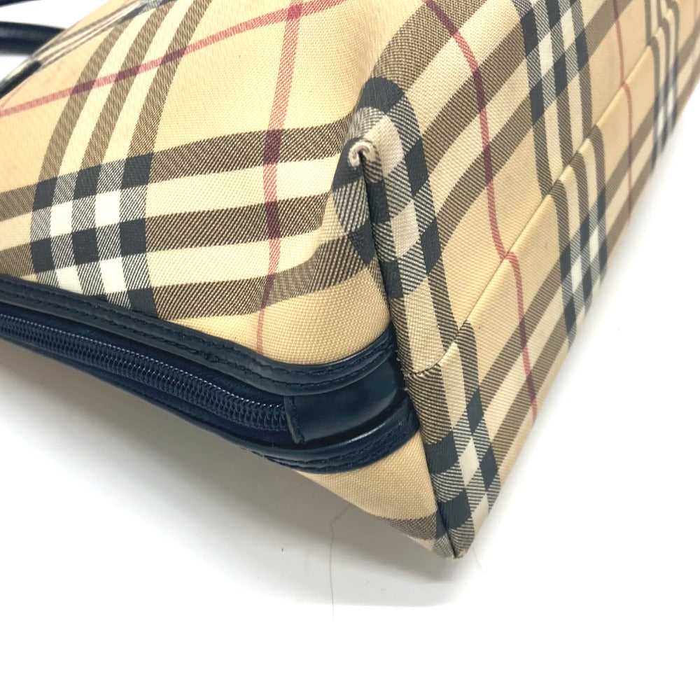 BURBERRY Handbag PVC / Leather beige Check Pattern - image 6