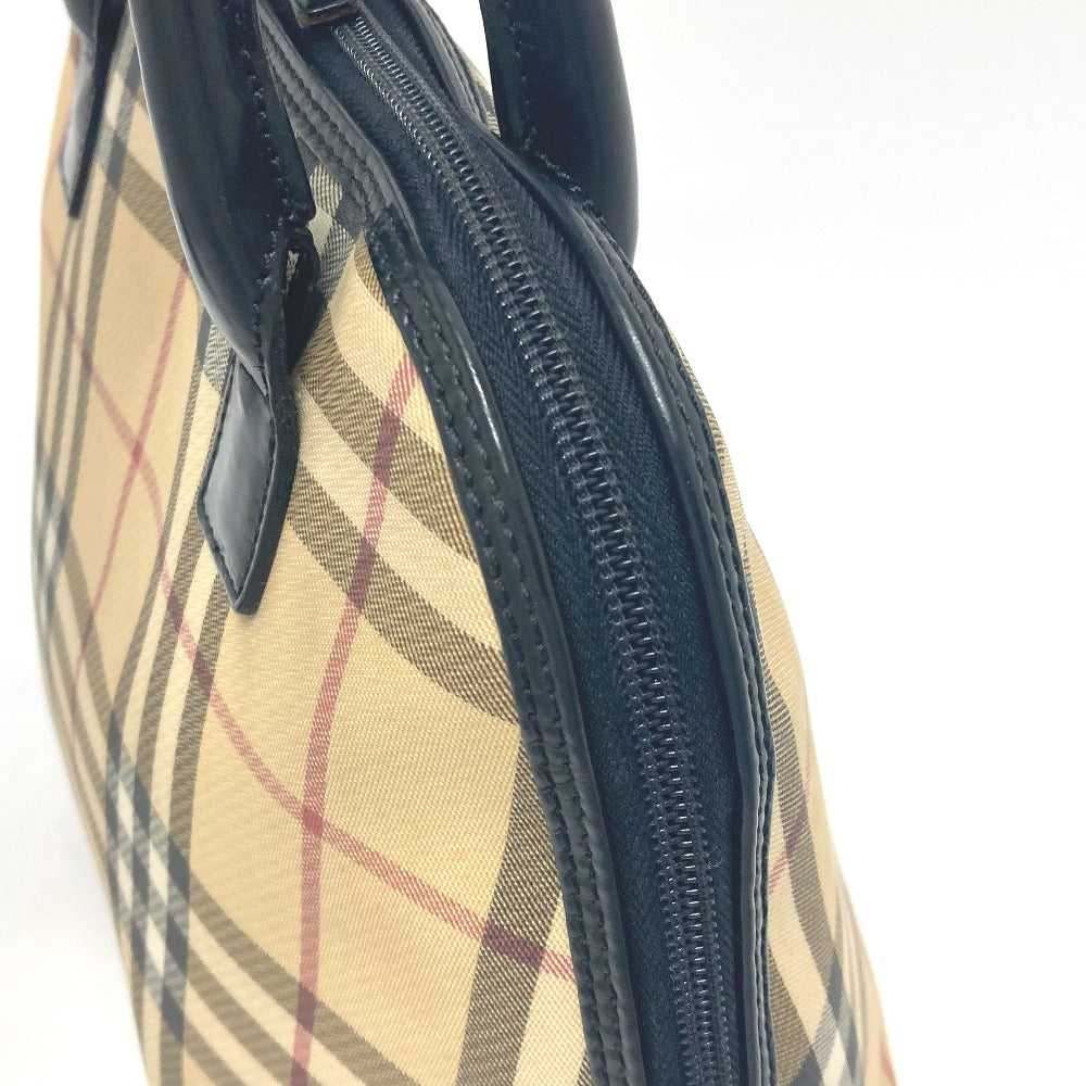 BURBERRY Handbag PVC / Leather beige Check Pattern - image 9