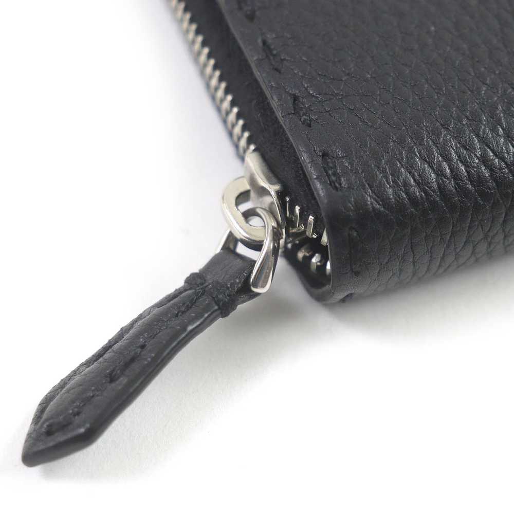 FENDI Long Wallet Purse 7M0210 leather black Cele… - image 6