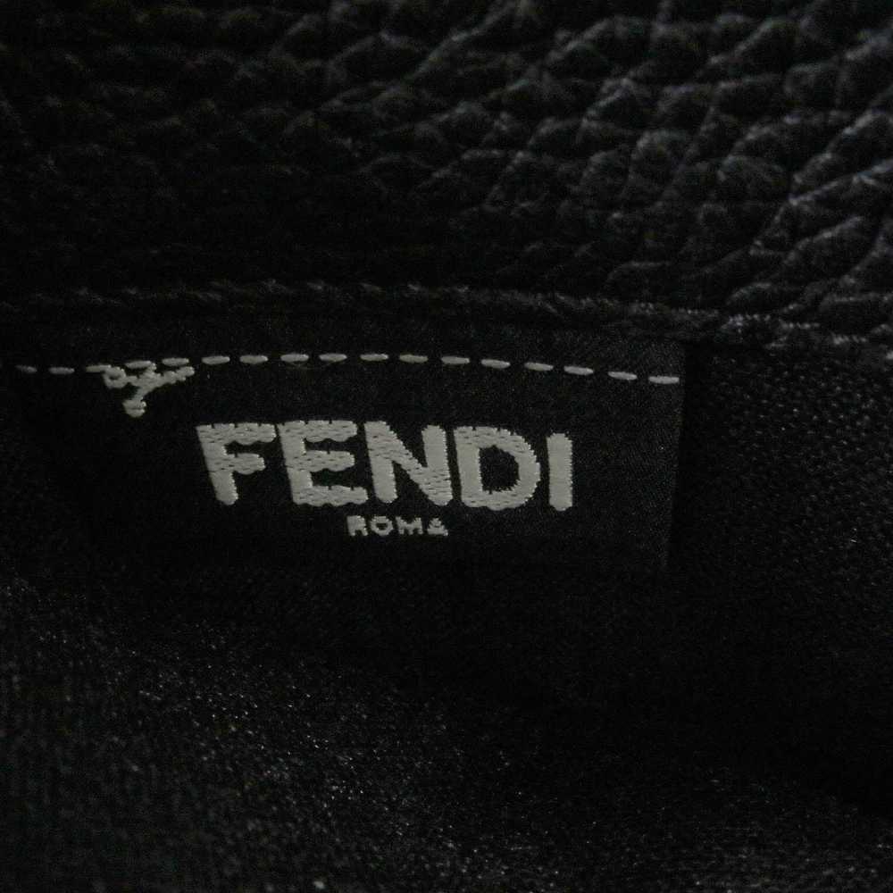 FENDI Long Wallet Purse 7M0210 leather black Cele… - image 8