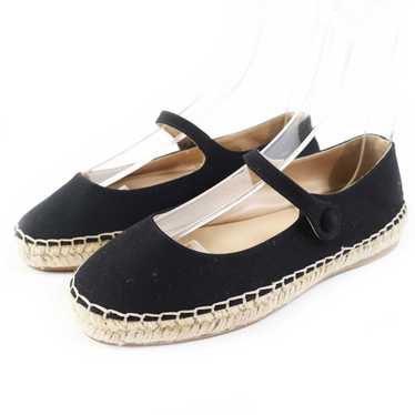 PRADA Flat shoes 1F989L cotton Black natural With… - image 1