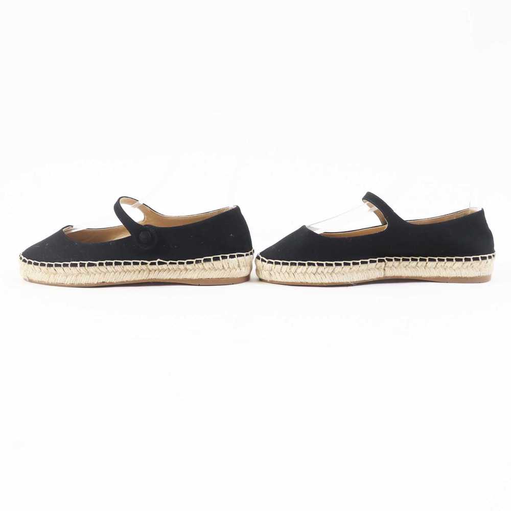 PRADA Flat shoes 1F989L cotton Black natural With… - image 4