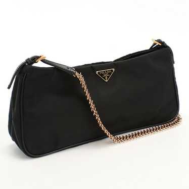 PRADA BR0107 Accessory pouch Chain Shoulder Bag Ny