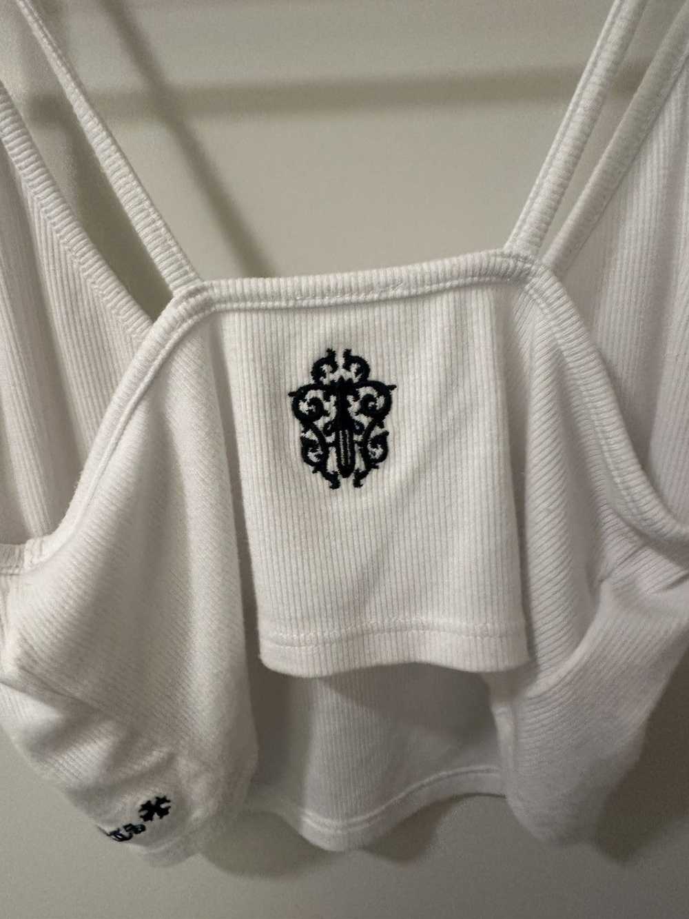 Chrome Hearts Chrome Hearts Cropped Tank Top - image 3