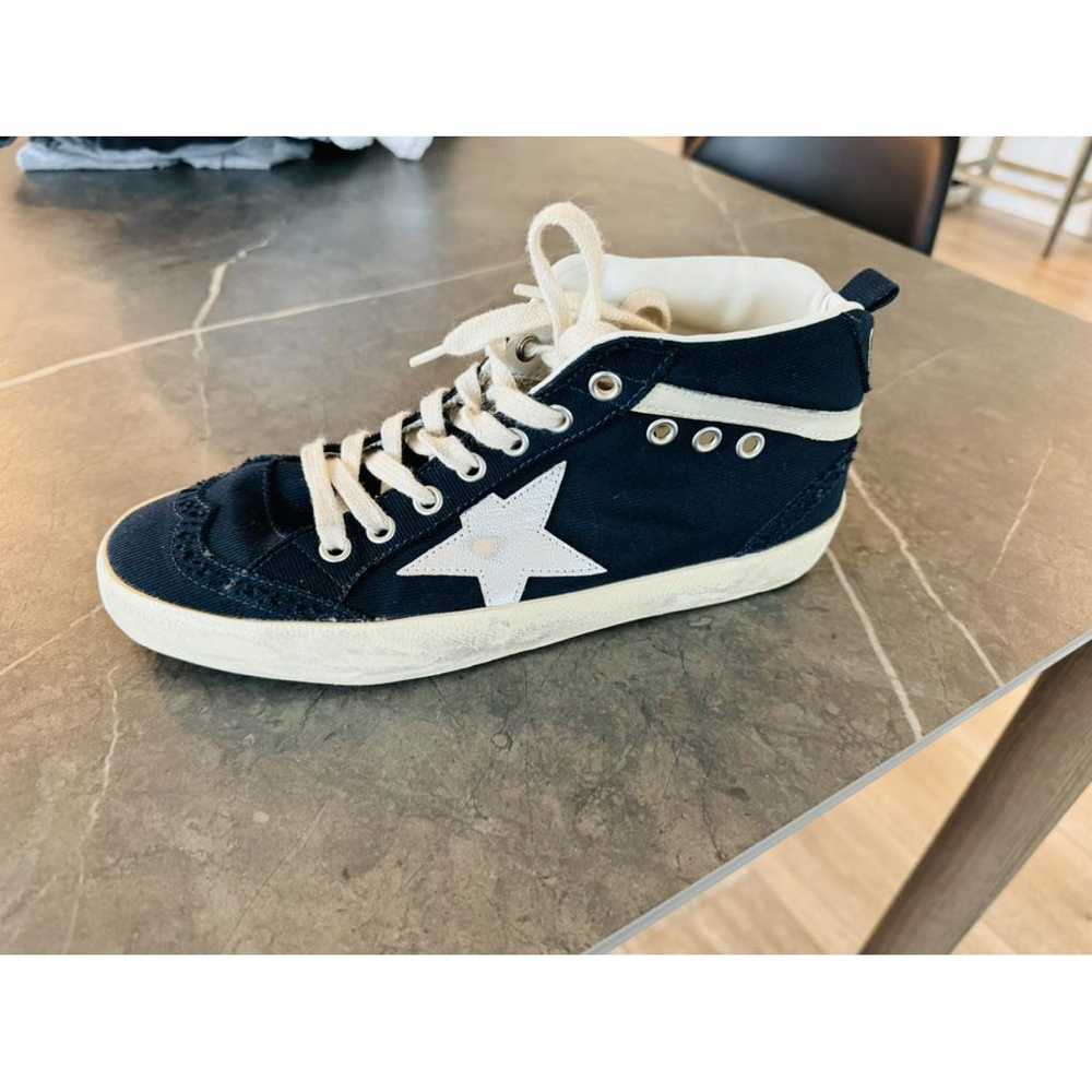 Golden Goose Mid Star cloth trainers - image 10