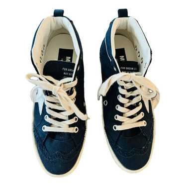 Golden Goose Mid Star cloth trainers - image 1