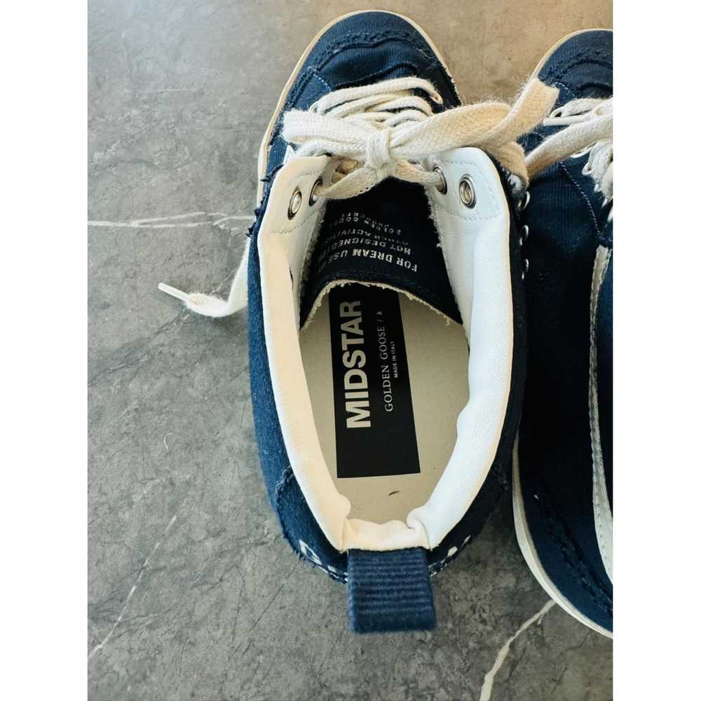 Golden Goose Mid Star cloth trainers - image 6