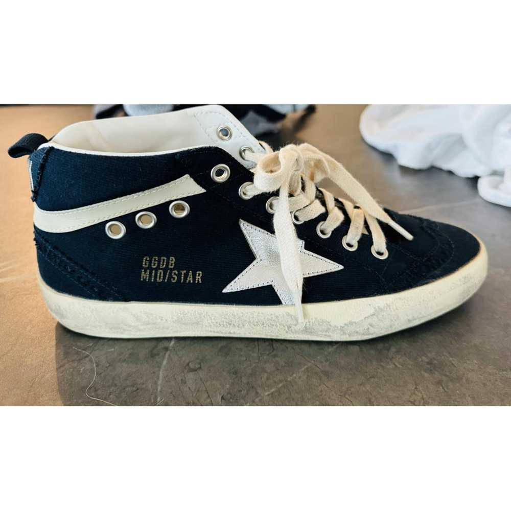 Golden Goose Mid Star cloth trainers - image 7