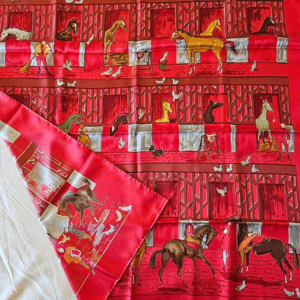 Hermès Carré Géant silk 140 silk scarf - image 3