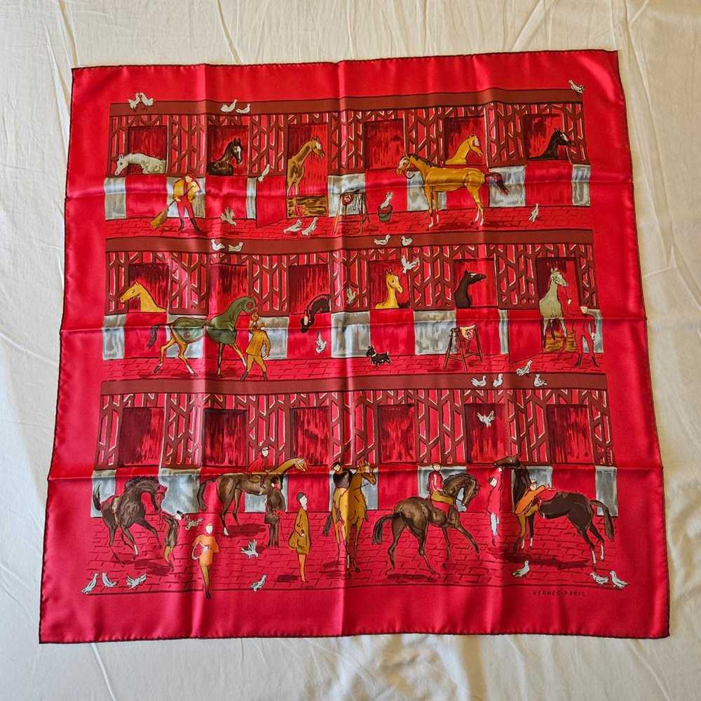 Hermès Carré Géant silk 140 silk scarf - image 6